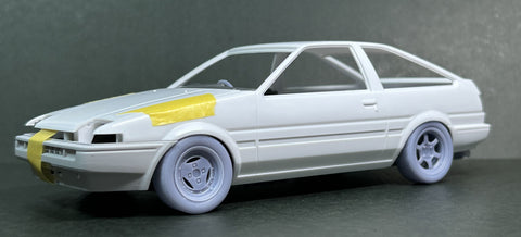 ケイスタイル KS-CU18 1/24 CU18 AE86トレノ用ローダウンパーツ(ハセガワ用)
