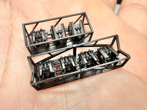 MUYIモデル G700117 1/700 ドイツ海軍シャルンホルスト (1943) 兵器グループ B