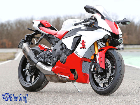 ブルースタッフ BS 12-014 1/12 ヤマハ YZF-R1 20周年記念 - 1/12デカール タミヤ14133用