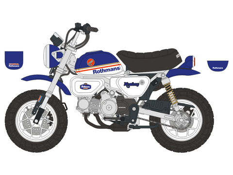 ブルースタッフ BS 12-018 1/12 ホンダ 125 モンキー カスタムカラー - 1/12デカール タミヤ14134用