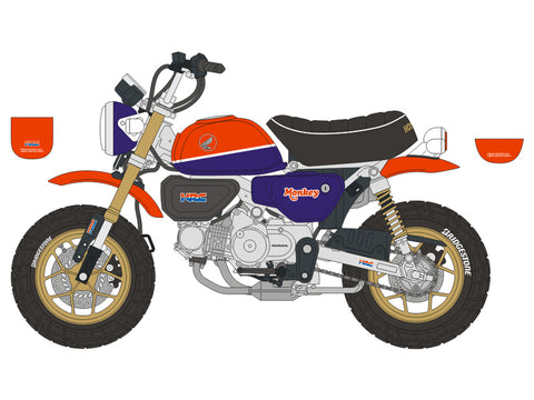 ブルースタッフ BS 12-018 1/12 ホンダ 125 モンキー カスタムカラー - 1/12デカール タミヤ14134用