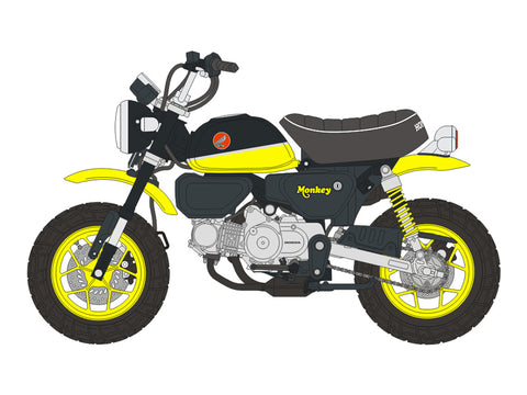 ブルースタッフ BS 12-018 1/12 ホンダ 125 モンキー カスタムカラー - 1/12デカール タミヤ14134用
