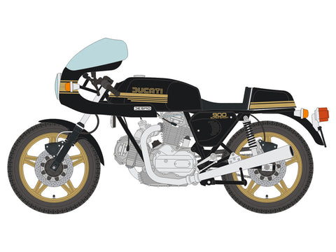 ブルースタッフ BS 12-027 1/12 ドゥカティ 900SS - 1/12デカール タミヤ14025用