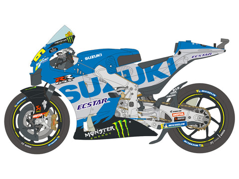 ブルースタッフ BS 12-032 1/12 スズキ GSX-RR 2021 - 1/12デカール タミヤ14139用