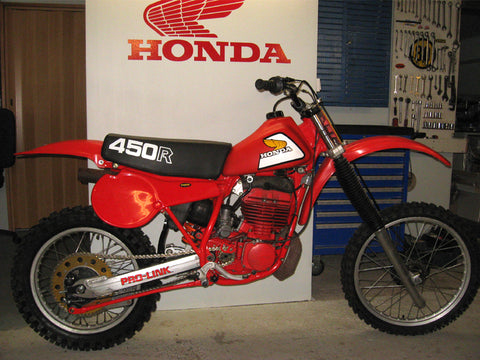 ブルースタッフ BS 12-039 1/12 ホンダ CR450R 1981 - 1/12デカール タミヤ14018用