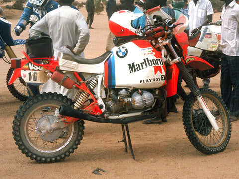 ブルースタッフ BS 12-045 1/12 BMW R80 G/S パリ・ダカール・ラリー 1985 - 1/12デカール タミヤ14049 / 14056用