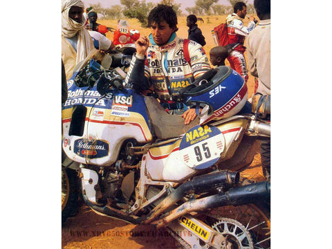 ブルースタッフ BS 12-046 1/12 ホンダ NXR 750 パリ・ダカール・ラリー 1986 - 1/12デカール タミヤ14054用
