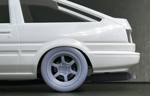 ケイスタイル KS-PA113 1/24 AE86用 ボーダー304マフラー(ハセガワ対応)