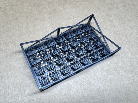 MUYIモデル XZ350007 1/350 九六式25mm連装対空機銃 超精密3Dプリントキット(28個入り)