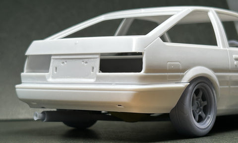 ケイスタイル KS-PA113 1/24 AE86用 ボーダー304マフラー(ハセガワ対応)