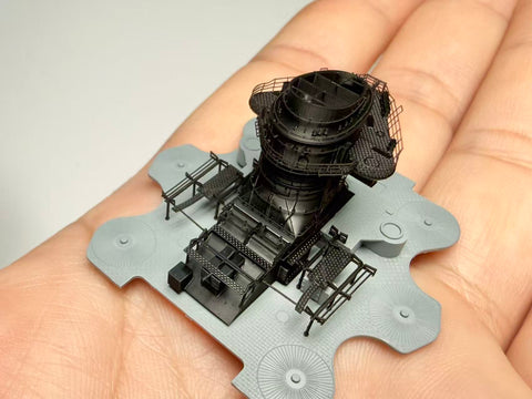 MUYIモデル G700122 1/700 ドイツ海軍シャルンホルスト(1943) フライホーク用煙突
