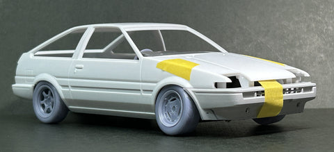 ケイスタイル KS-CU18 1/24 CU18 AE86トレノ用ローダウンパーツ(ハセガワ用)