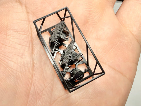 MUYIモデル G700116 1/700 ドイツ海軍 シャルンホルスト (1943) フライホーク用 7M/10.5M 測距儀