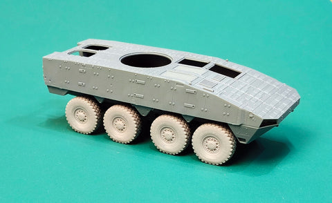 エウレカXXL ER-7218 1/72 KTO ロソマック ポーランド APC. 自重変形ホイールセット 樹脂ホイール4組(4種類のホイールパターン)ペイントマスク