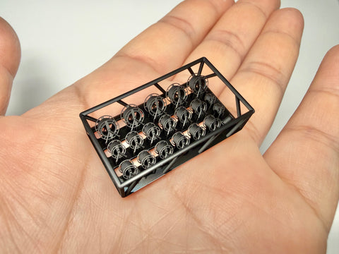 MUYIモデル G350133 1/350 ドイツ海軍 シャルンホルスト ワイヤー ロープ リール
