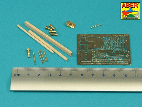 アベール 16028 1/16 ドイツタイガーI 初期型用 チューンパーツ備品等(汎用)