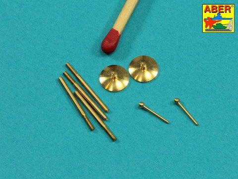 アベール 16028 1/16 ドイツタイガーI 初期型用 チューンパーツ備品等(汎用)