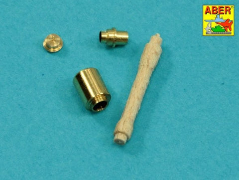 アベール 16058B 1/16 ドイツ M24型柄付手榴弾 15個. 金属&木製パーツ(汎用)