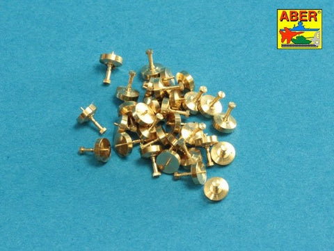 アベール 16115 1/16 六角ボルト真鍮削り出し(0.85x1.30mm) 30個