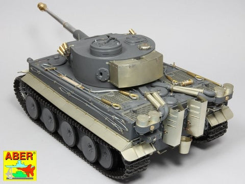 アベール 16K02 1/16 タイガーI初期型 第501大隊チェニジア フルセット(タミヤ)