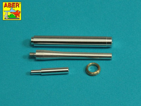 アベール 16L21 1/16 ドイツ III号戦車G,H,J (初期)型用 50mm KwK 38L/42砲身(トランぺッター,タコム,Heller,DasWerk)