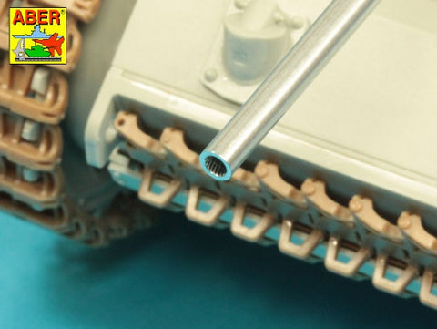 アベール 16L22 1/16 ドイツ III号戦車J (後期), L, M型用 50mm KwK 39 L/60砲身(トランぺッター,タコム,Heller,DasWerk)