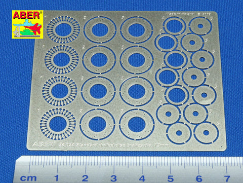 アベール 24024 1/24 穴開きディスクブレーキ12mm