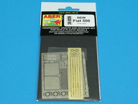 アベール 24026 1/24 フィアット500アップグレードセット(フジミ用)