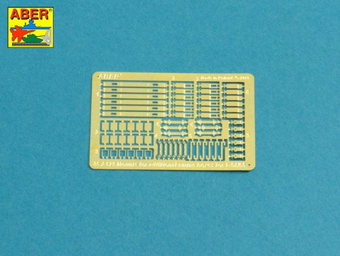 アベール 35A129 1/35 ソビエト 追加機銃弾薬箱ストラップ T-55/T-62
