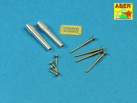 アベール 35L207 1/35 イギリス Mk.Vメール菱形戦車用 砲身2本・機銃4丁(タコム用)