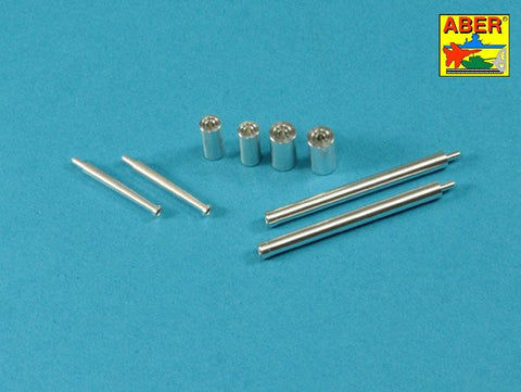 アベール 35L210 1/35 ソビエト KV-7自走砲用 76mm砲2本45mm砲2本砲身(トランぺッター用)