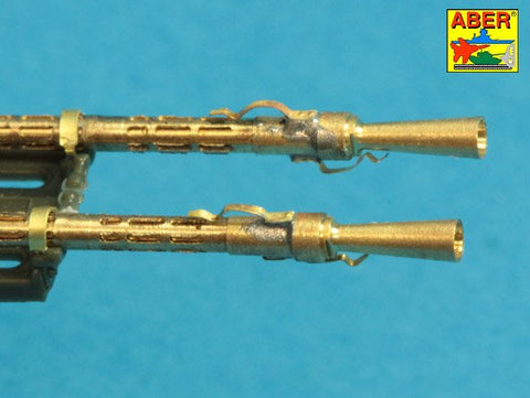 アベール 35L222 1/35 ロシア ZPU2・ZPU4対空機関砲用 14.5mm 砲身(MENG用)