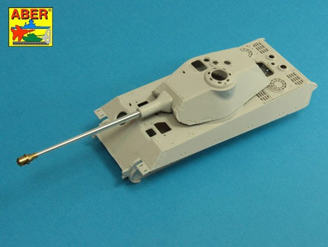 アベール 35L247 1/35 ドイツ キングタイガー ポルシェ初期砲塔型用 8.8cmKwk43 ワンピース砲身(ホビーボス用)