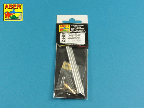 アベール 35L260 1/35 ドイツ キングタイガー ヘンシェル砲塔用 8.8cmKwk43砲身(ホビーボス用)