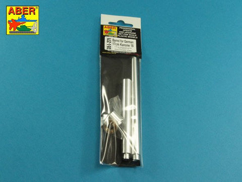 アベール 35L271 1/35 ドイツ 17cmK18型カノン砲用砲身(トランぺッター用)
