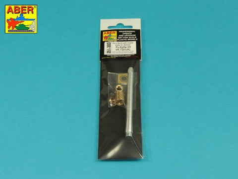 アベール 35L303 1/35 ドイツ VK7201(K)重戦車用 多孔マズルブレーキ付 150mm砲身(アミュージングホビー用)