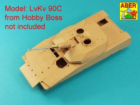アベール 35L320 1/35 スウェーデン LvKv 90C対空自走砲用ボフォース40mm L/70砲身 (ホビーボス用)