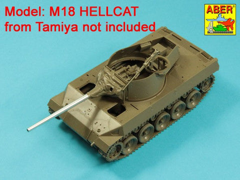 アベール 35L325 1/35 M18ヘルキャット駆逐戦車用 76mmM1A1戦車砲身(ドラゴン用)