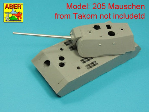 アベール 35L331 1/35 ドイツ Typ204モイスヒェン超重戦車用12.8cmKwk44L/55砲身(タコム用)