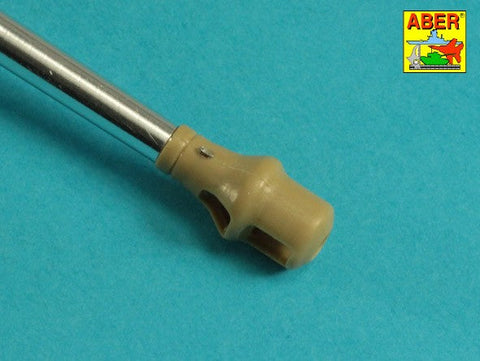 アベール 35L334 1/35 ドイツ タイガーI E型用 88mm砲身 マズルブレーキ無し(汎用)