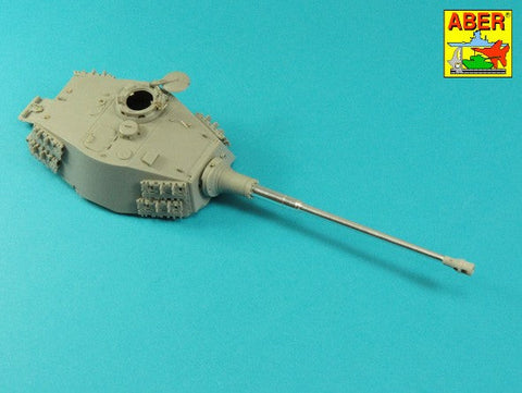 アベール 35L335 1/35 ドイツ ティガーII B型用 88 mm KwK 43 L/71 砲身 マズルブレーキ無し(汎用)