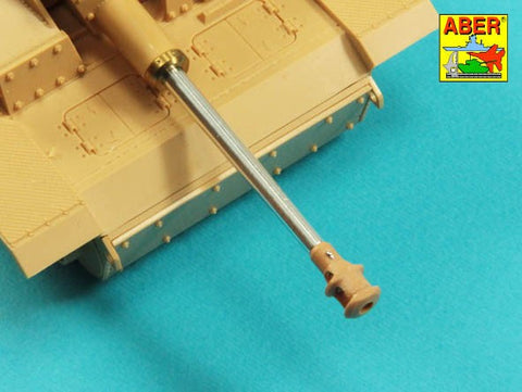 アベール 35L336 1/35 ドイツ III号突撃砲F8/G型,IV号突撃砲用 7,5 cm Kwk 40 L/48 砲身 マズルブレーキ無し(汎用)