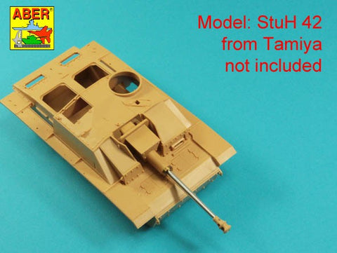 アベール 35L336 1/35 ドイツ III号突撃砲F8/G型,IV号突撃砲用 7,5 cm Kwk 40 L/48 砲身 マズルブレーキ無し(汎用)