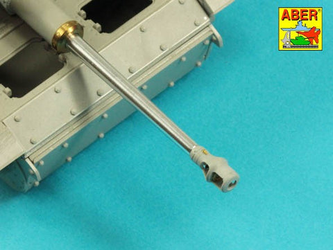 アベール 35L336 1/35 ドイツ III号突撃砲F8/G型,IV号突撃砲用 7,5 cm Kwk 40 L/48 砲身 マズルブレーキ無し(汎用)