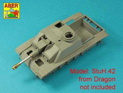 アベール 35L341 1/35 ドイツ 105 mm 42式突撃砲榴弾砲G(初期)型用 leFH 18 L/28 砲身 (汎用)