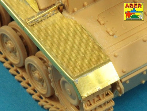 アベール 48048 1/48 ドイツ III号突撃砲G型フェンダーセット(タミヤ用)