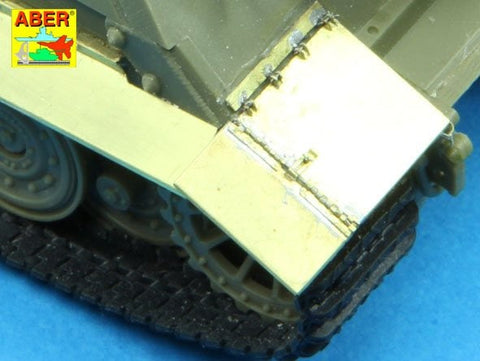 アベール 48049 1/48 ドイツ ストームタイガーフェンダーセット(AFVクラブ)
