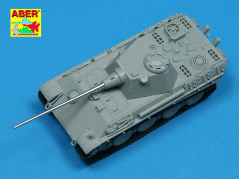 アベール 72L38 1/72 ドイツ パンサーF型用 75ミリKwK44/1 L/70砲身