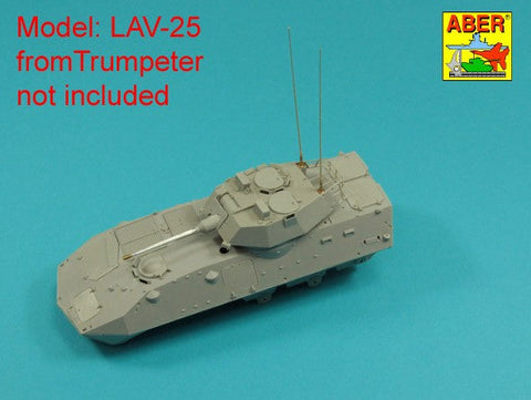アベール R44 1/35 2NATO アンテナセット &マウントベース