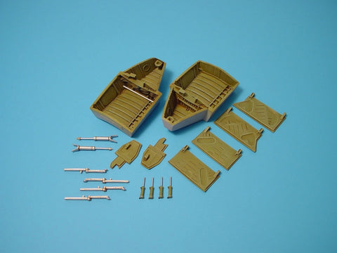 アイリス 2024 1/32 F4U-1A コルセア 脚格納庫(TRUMPETER用)